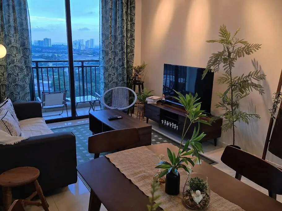 Apartment Cozy Nostalgia 2 Rooms 4 Pax - 15 Min To Jb Town Johor Bahru