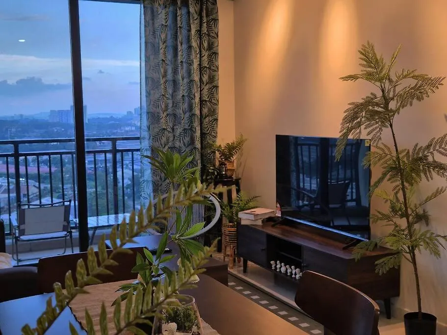 Cozy Nostalgia 2 Rooms 4 Pax - 15 Min To Jb Town Johor Bahru Apartment
