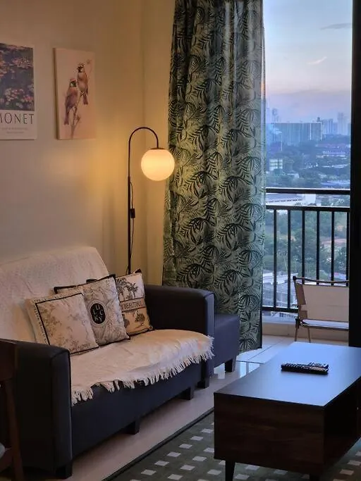 Cozy Nostalgia 2 Rooms 4 Pax - 15 Min To Jb Town Johor Bahru