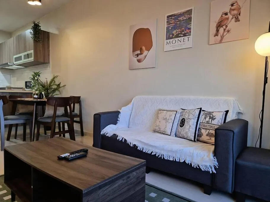 Apartment Cozy Nostalgia 2 Rooms 4 Pax - 15 Min To Jb Town Johor Bahru