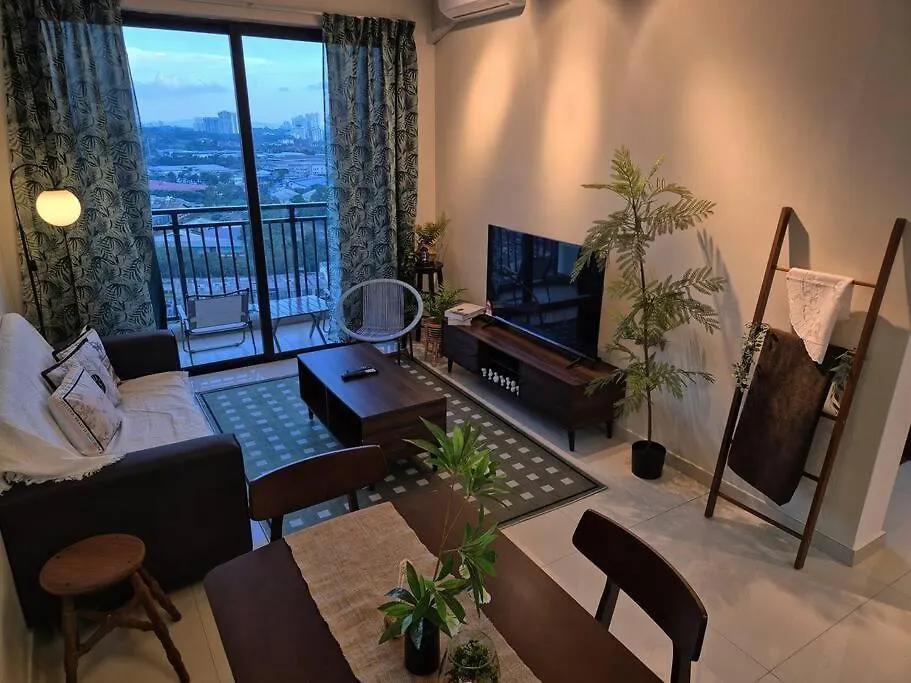 Cozy Nostalgia 2 Rooms 4 Pax - 15 Min To Jb Town Johor Bahru